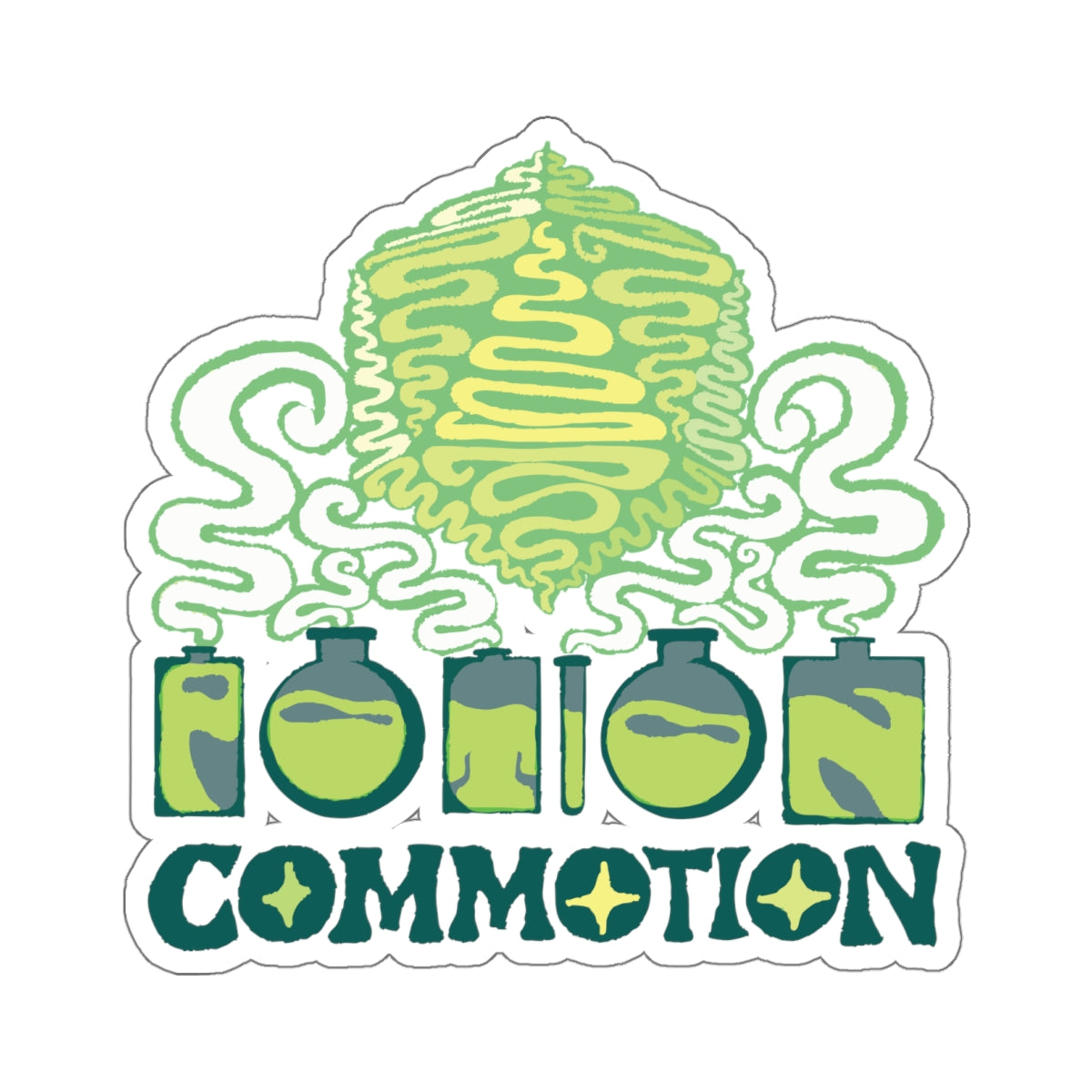 D&D Potion Commotion Stickers