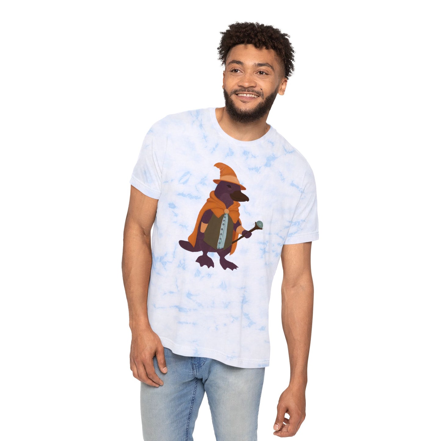 Wizard Earth Unisex Tie-Dyed T-Shirt