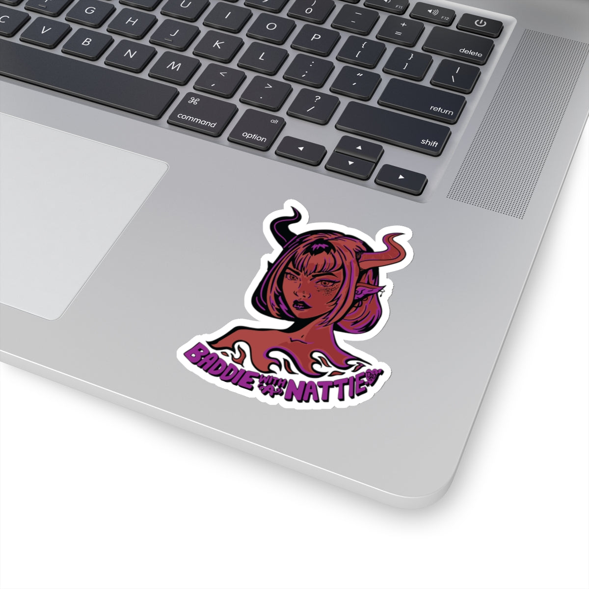 Baddie with a Nattie Tiefling Sticker