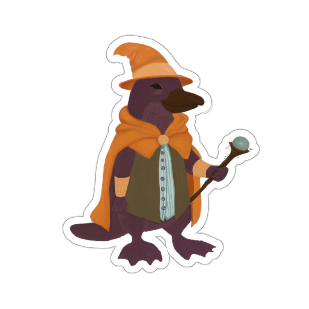 Wizard Earth Sticker